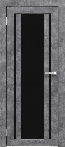 Межкомнатная дверь Экошпон Амати 11(ч) Светлый бетон